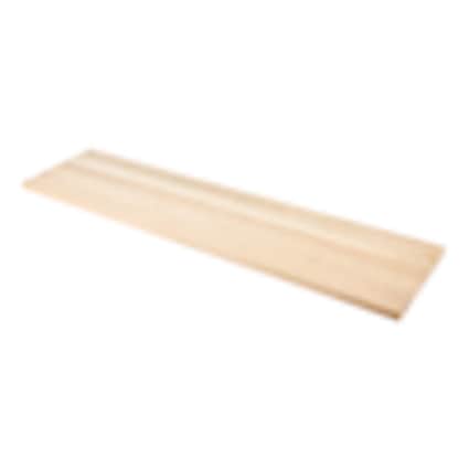 Stairtek Unfinished White Oak 1 in. Thick x 11.5 in. Wide x 48 in. Length Tread